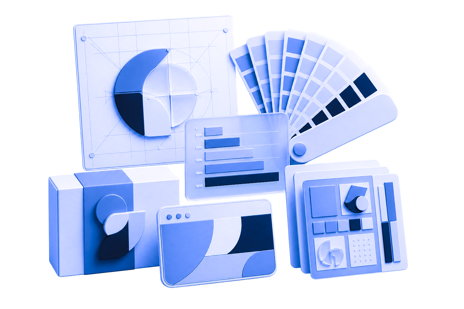 Brand system with identity construction, color palette, typography, and digital applications